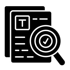 Text Analysis Icon