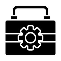 Tool Box Solid Icon