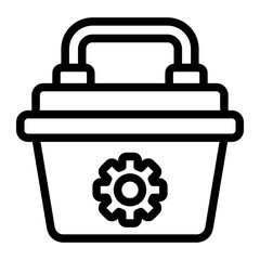 Tool Box Line Icon