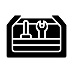 Tool Box Solid Icon