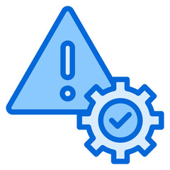 Mitigation Blue Icon