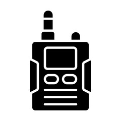 Walkie Talkie Solid Icon © spacepixel