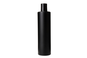 PNG, Black bottle with men's cosmetic, isolated on white background