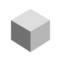 立体的なキューブのアイコン