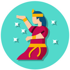 Fototapeta premium Dance Icon