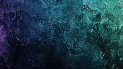 Abstract Texture with Deep Blue and Green Tones