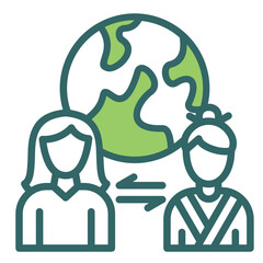 Cultural Exchange Icon