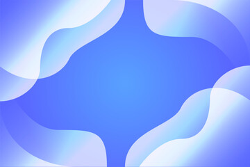 Blue Gradient Abstract Background Style