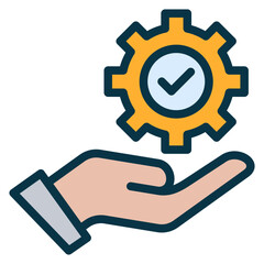 Service Outline Color Icon