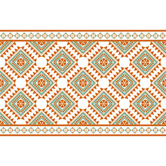 Abstract geometric ethnic seamless pattern 