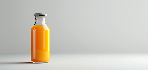 Explore the innovative design of a tamper-evident juice bottle with a sealed cap for optimal freshness and safety