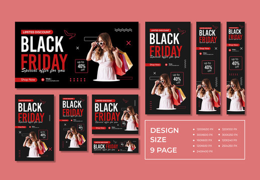 Black Friday Web Banner Template