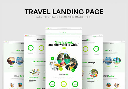 Travel Agency Landing Page