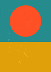 abstract of art with color background.