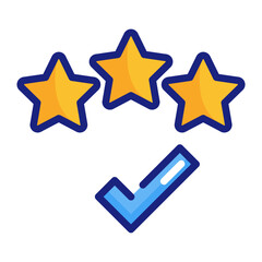 Customer Rating Stars Display