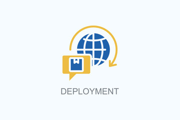 Deployment Vector  Or Logo Sign Symbol Illustration