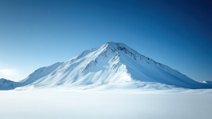 The iconic Mount Fuji is illuminated by the fading twilight, showcasing its snow-capped peak in the serene atmosphere. Wisps of clouds surround the majestic mountain, creating a tranquil view.