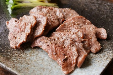 牛たん　焼肉　牛肉