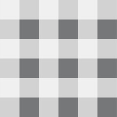 Black Plaid Seamless Pattern Design Template
