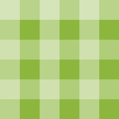 Green Plaid Seamless Pattern Design Template