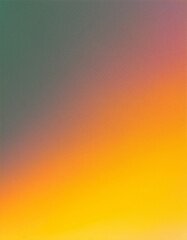 Abstract Gradient Background in Yellow, Orange,
