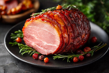 "Perfectly Roasted Ham for Celebrations" / 「お祝いのための完璧なローストハム」