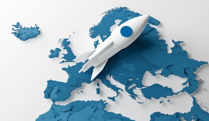 Ariane 6 European Launch Vehicle Scheduled for Inaugural Launch in 2024 Editorial Image