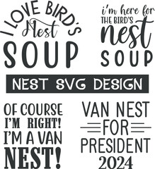 A bird nest icon typically depicts a simple Bless our nest, Bless our home, The miller nest, I like our nest the best, I love bird’s nest soup