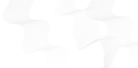 Abstract white light blend paper wave line. vector gradient transparent tech wave curve creative technology flowing smooth diagonal background. Modern creative wave lines glowing moving sound.