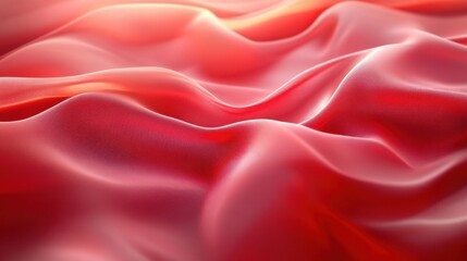 Obraz premium Soft Curves of Red Silk