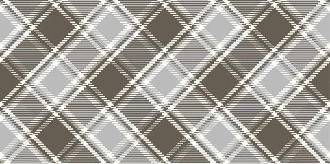 Vector checkered pattern. Tartan, textured seamless twill for flannel shirts, duvet covers, other autumn winter textile mills. Vector Format