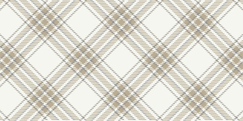 Vector checkered pattern. Tartan, textured seamless twill for flannel shirts, duvet covers, other autumn winter textile mills. Vector Format