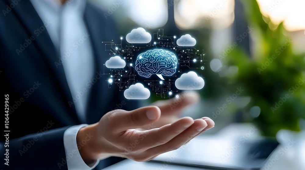 Aufkleber The intelligence icon set features a comprehensive collection of digital symbols and graphics representing data clouds machine vision and smart technology innovations  Designed with a clean