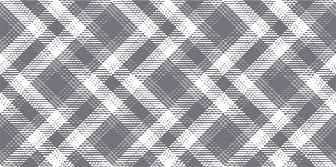 Vector checkered pattern. Tartan, textured seamless twill for flannel shirts, duvet covers, other autumn winter textile mills. Vector Format