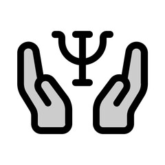 enforcer of justice icon with duotone style, perfect for user interface projects