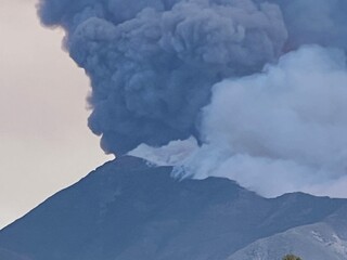 Mountain top fire