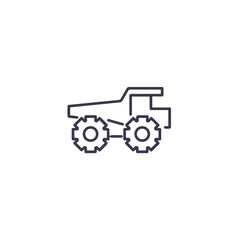Truck icon symbol vector illustration