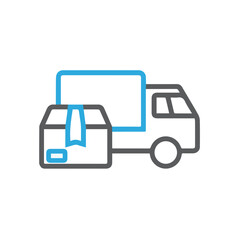 Truck icon symbol vector illustration
