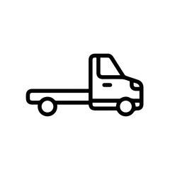 Truck icon symbol vector illustration
