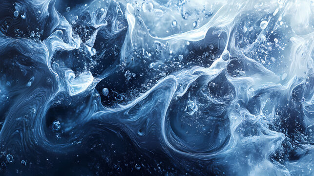 Delve into a surreal dreamscape where abstract patterns merge with the cold embrace of ice. surrealist dreamscape. illustration. Dreamscape. Illustration