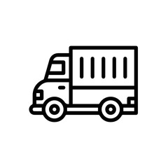Truck icon symbol vector illustration
