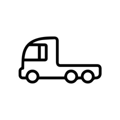 Truck icon symbol vector illustration