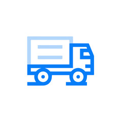 Truck icon symbol vector illustration

