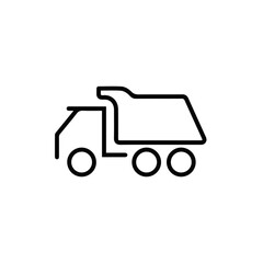 Truck icon symbol vector illustration

