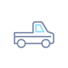 Truck icon symbol vector illustration

