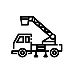 Truck icon symbol vector illustration

