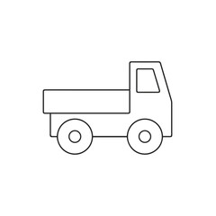 Truck icon symbol vector illustration

