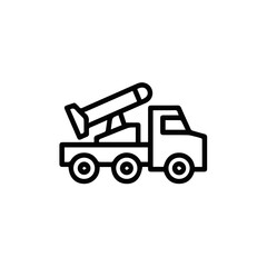 Truck icon symbol vector illustration

