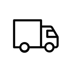 Truck icon symbol vector illustration

