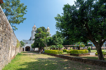 Historic Exconvento Dominico de la Natividad in Tepoztl&aacute;n, Morelos, Mexico